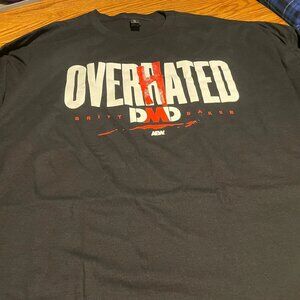 Britt Baker DMD Overhated AEW All Elite Crate Wrestling Black T-Shirt 5XL